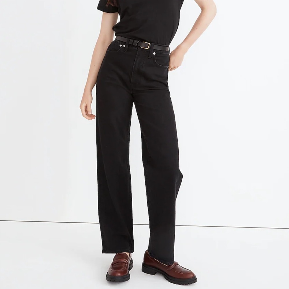 Madewell petite perfect vintage wide leg jean